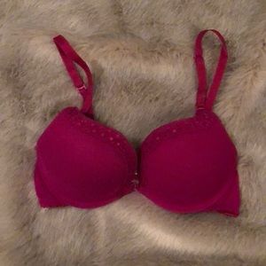 Aerie Hot Pink Scarlet Bra